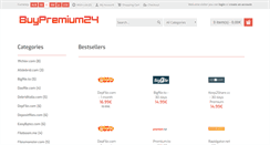 Desktop Screenshot of buypremium24.com